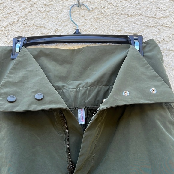 Free People Movement High Waist Snap Button Baggy Jogger Pant Army Green Size XS - Picture 4 of 9